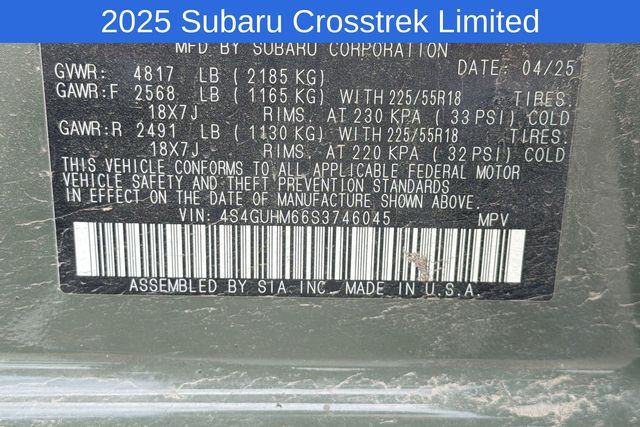 Thumbnail: 2025 Subaru Crosstrek - 14