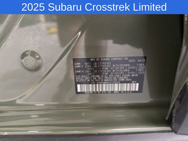 Thumbnail: 2025 Subaru Crosstrek - 17