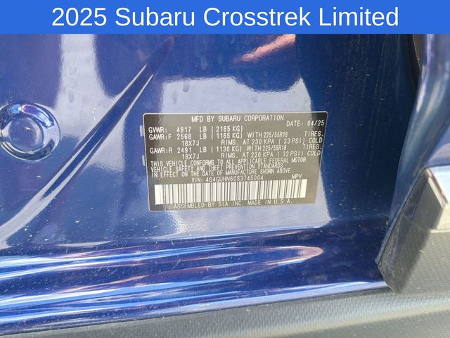 Thumbnail: 2025 Subaru Crosstrek - 27