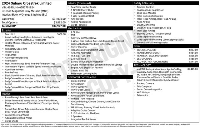 Thumbnail: 2024 Subaru Crosstrek - 16