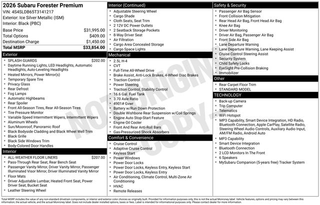 Thumbnail: 2026 Subaru Forester - 18
