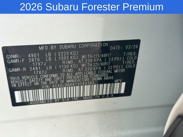 Thumbnail: 2026 Subaru Forester - 26