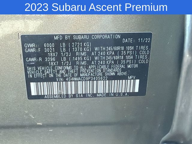 Thumbnail: 2023 Subaru Ascent - 12