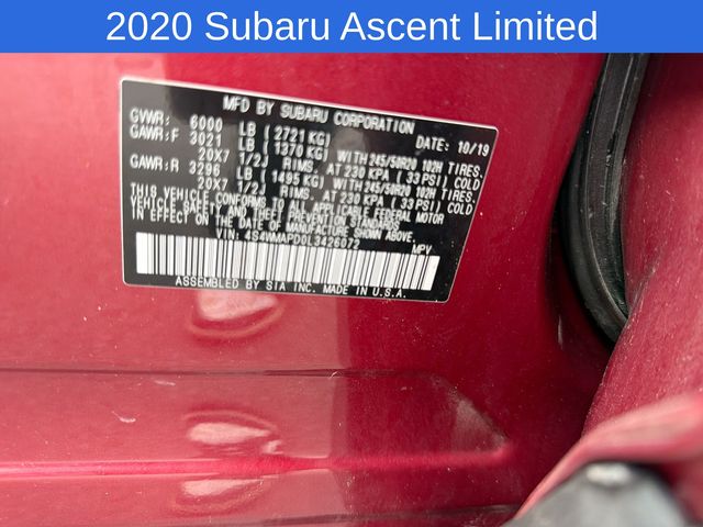 Thumbnail: 2020 Subaru Ascent - 29