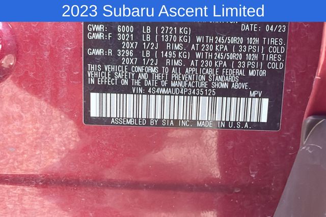 Thumbnail: 2023 Subaru Ascent - 19