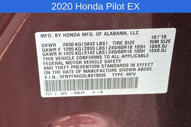 Thumbnail: 2020 Honda Pilot - 18