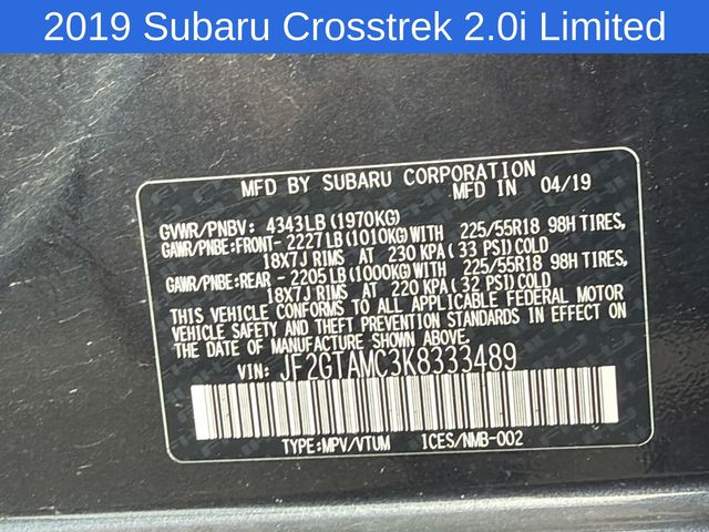 Thumbnail: 2019 Subaru Crosstrek - 20