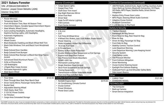 Thumbnail: 2021 Subaru Forester - 16