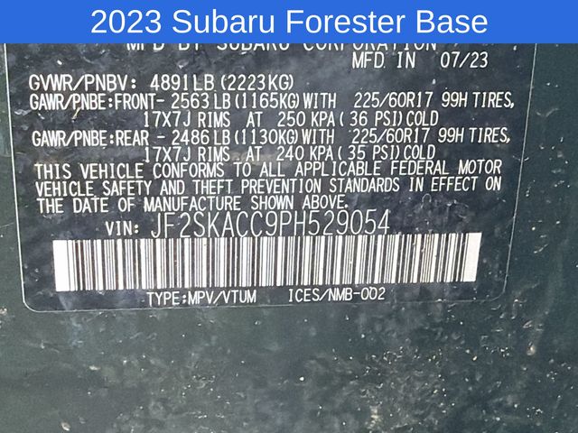 Thumbnail: 2023 Subaru Forester - 19