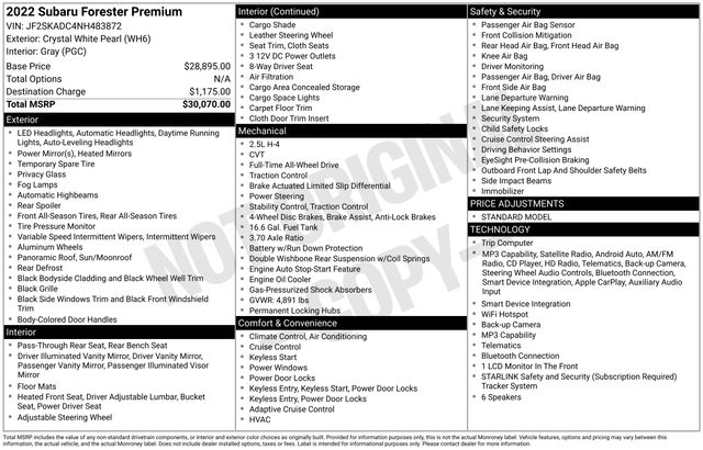Thumbnail: 2022 Subaru Forester - 8