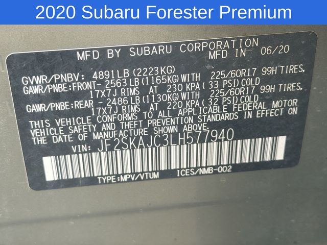 Thumbnail: 2020 Subaru Forester - 20