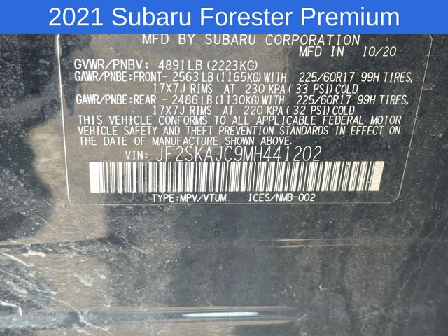 Thumbnail: 2021 Subaru Forester - 17