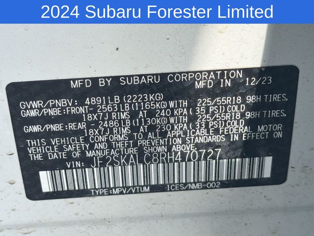 Thumbnail: 2024 Subaru Forester - 15