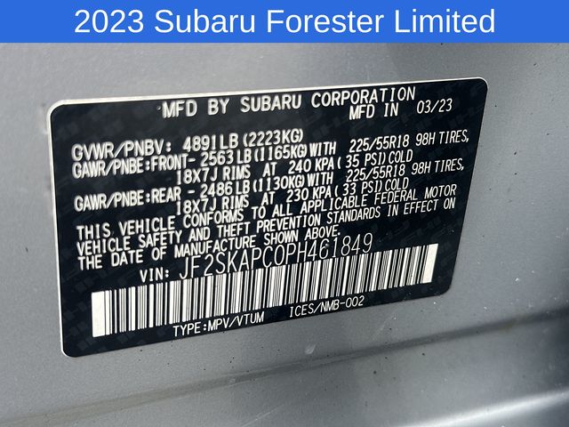 Thumbnail: 2023 Subaru Forester - 27