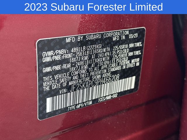 Thumbnail: 2023 Subaru Forester - 28