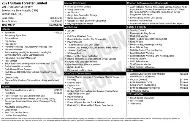 Thumbnail: 2021 Subaru Forester - 15