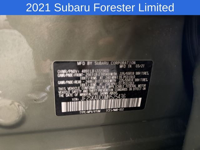Thumbnail: 2021 Subaru Forester - 18