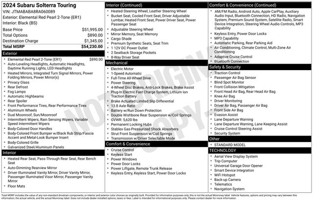Thumbnail: 2024 Subaru Solterra - 14