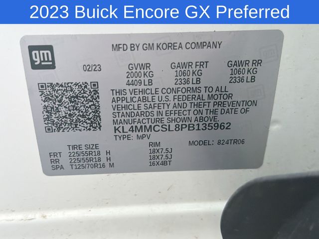Thumbnail: 2023 Buick Encore GX - 14