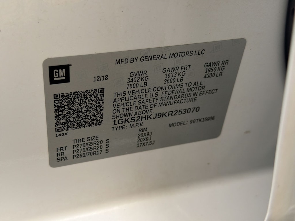 Thumbnail: 2019 GMC Yukon XL - 17