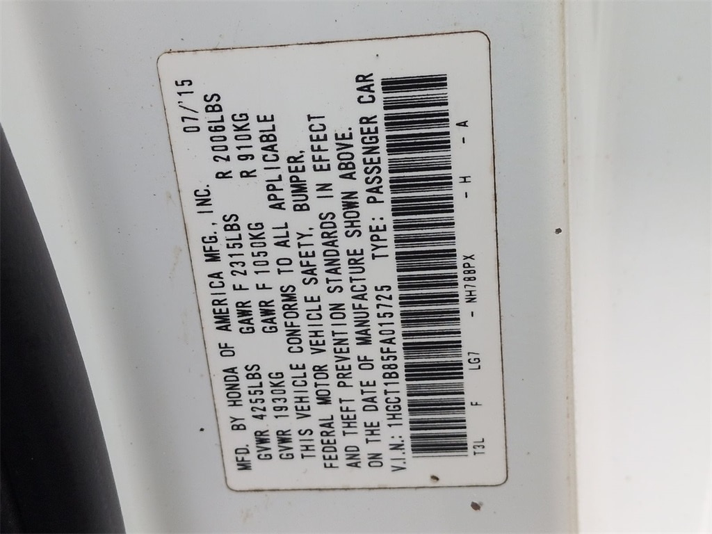 Thumbnail: 2015 Honda Accord - 19