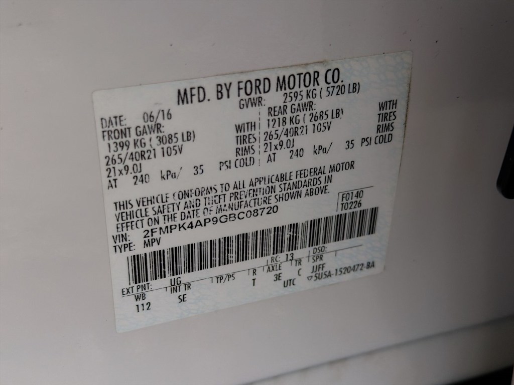 Thumbnail: 2016 Ford Edge - 20