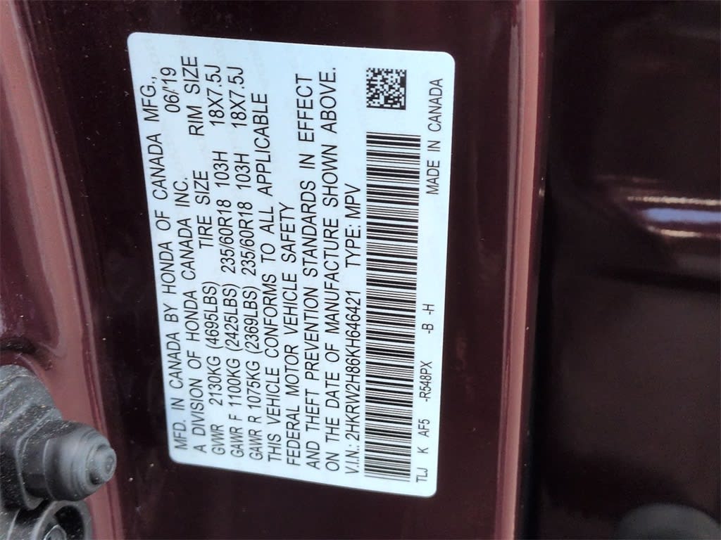 Thumbnail: 2019 Honda CR-V - 19