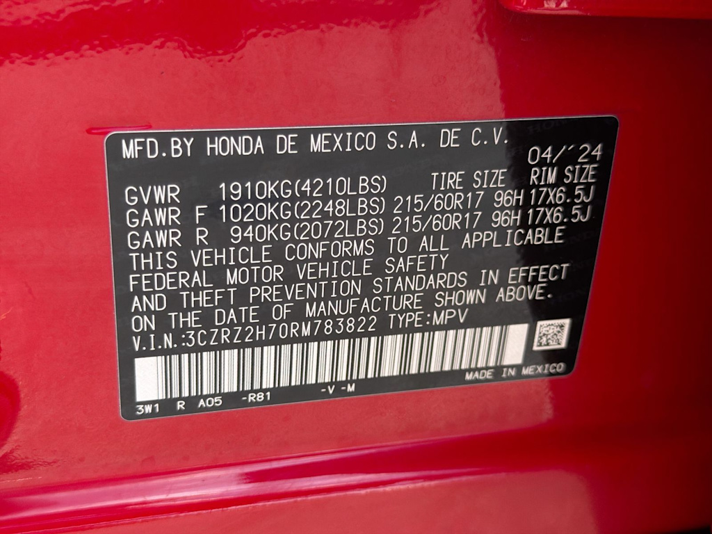 Thumbnail: 2024 Honda HR-V - 20