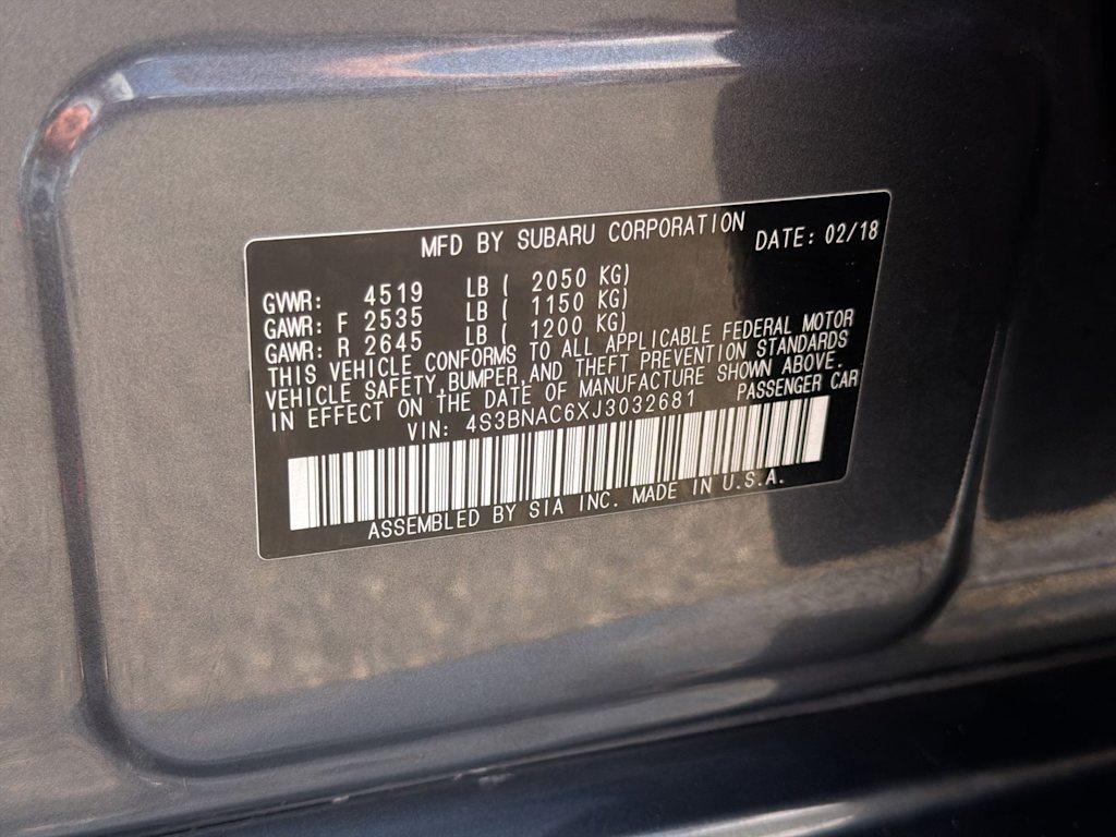 Thumbnail: 2018 Subaru Legacy - 18