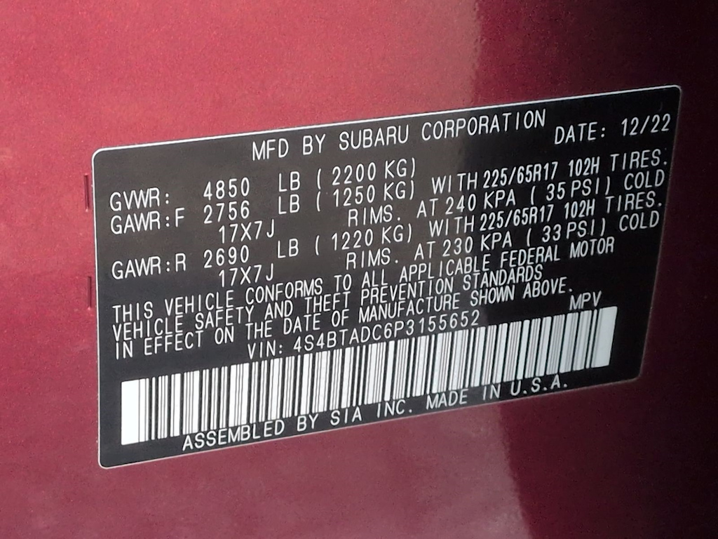 Thumbnail: 2023 Subaru Outback - 18