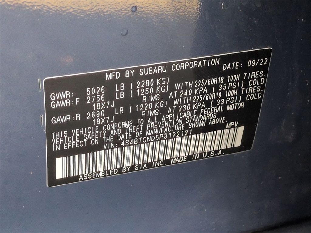 Thumbnail: 2023 Subaru Outback - 19