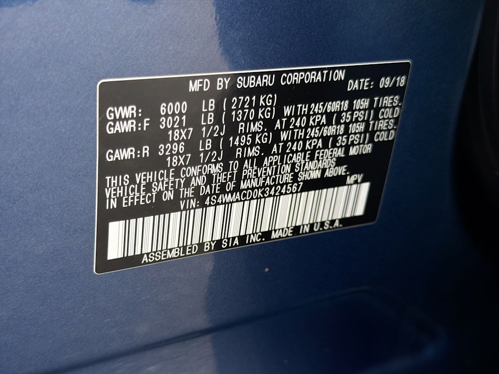 Thumbnail: 2019 Subaru Ascent - 18