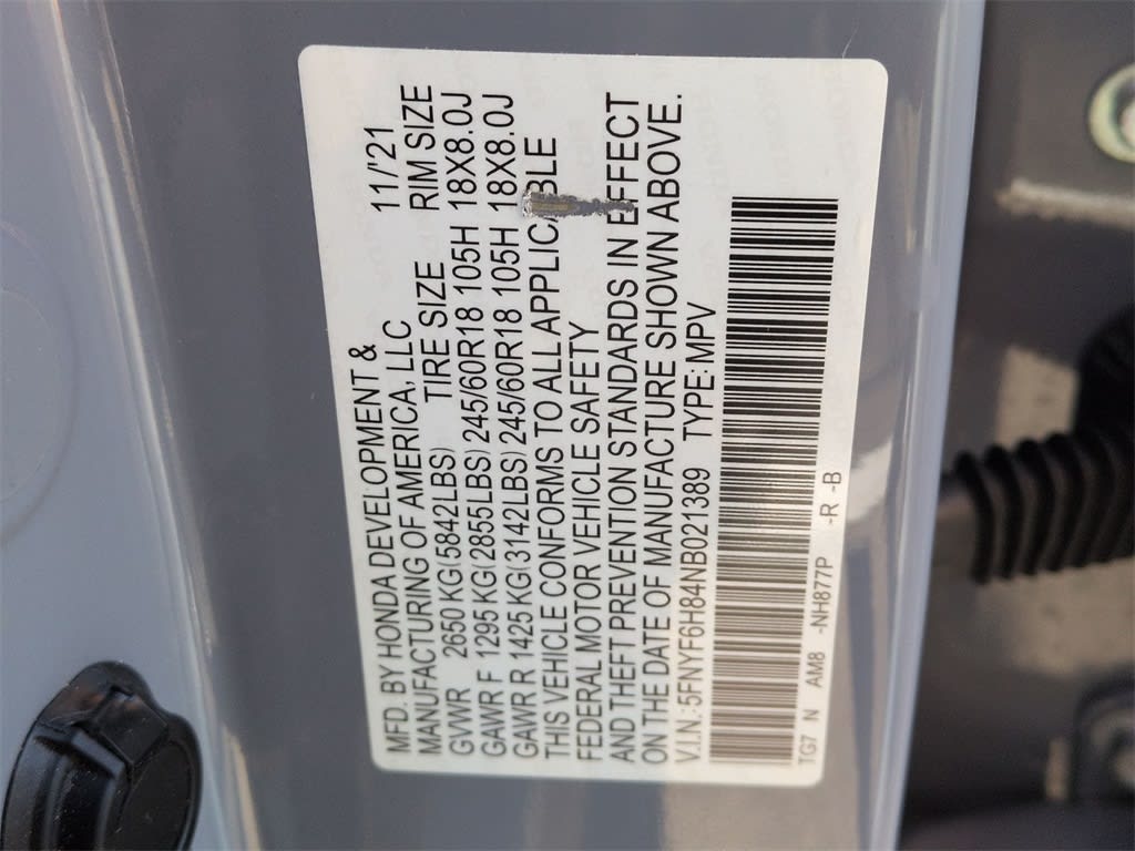 Thumbnail: 2022 Honda Pilot - 18