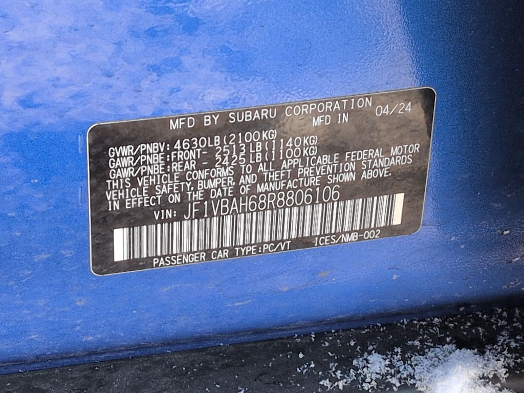 Thumbnail: 2024 Subaru WRX - 18