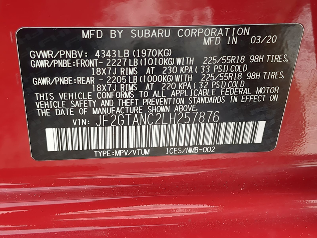 Thumbnail: 2020 Subaru Crosstrek - 19