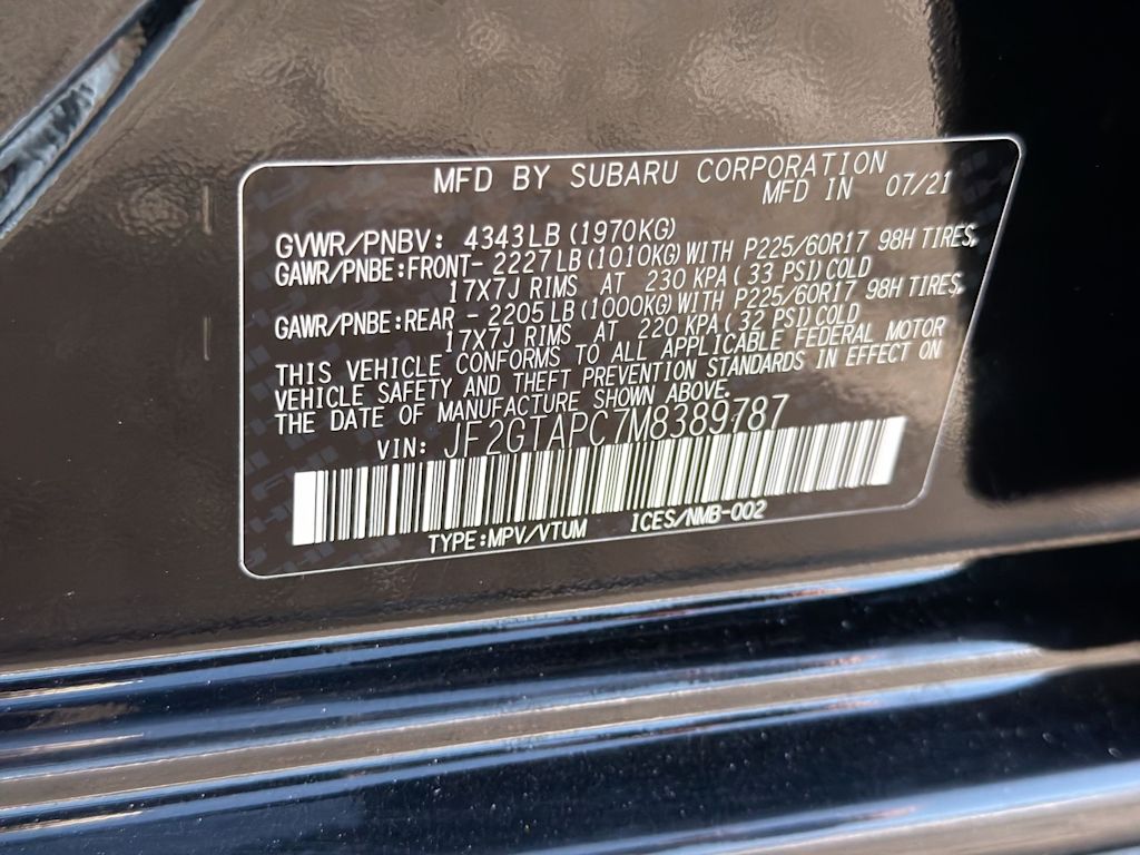 Thumbnail: 2021 Subaru Crosstrek - 20