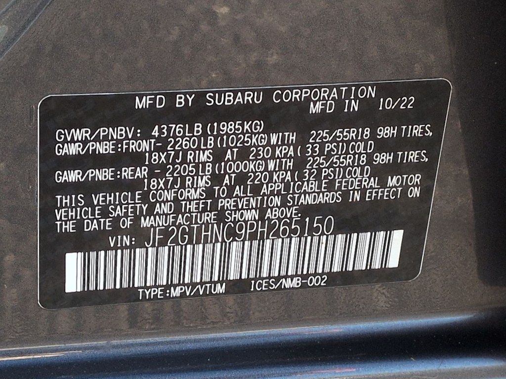 Thumbnail: 2023 Subaru Crosstrek - 17