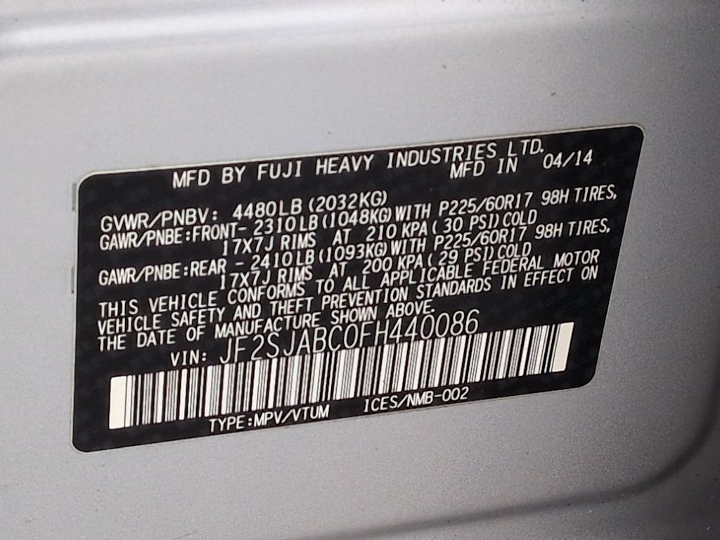 Thumbnail: 2015 Subaru Forester - 18