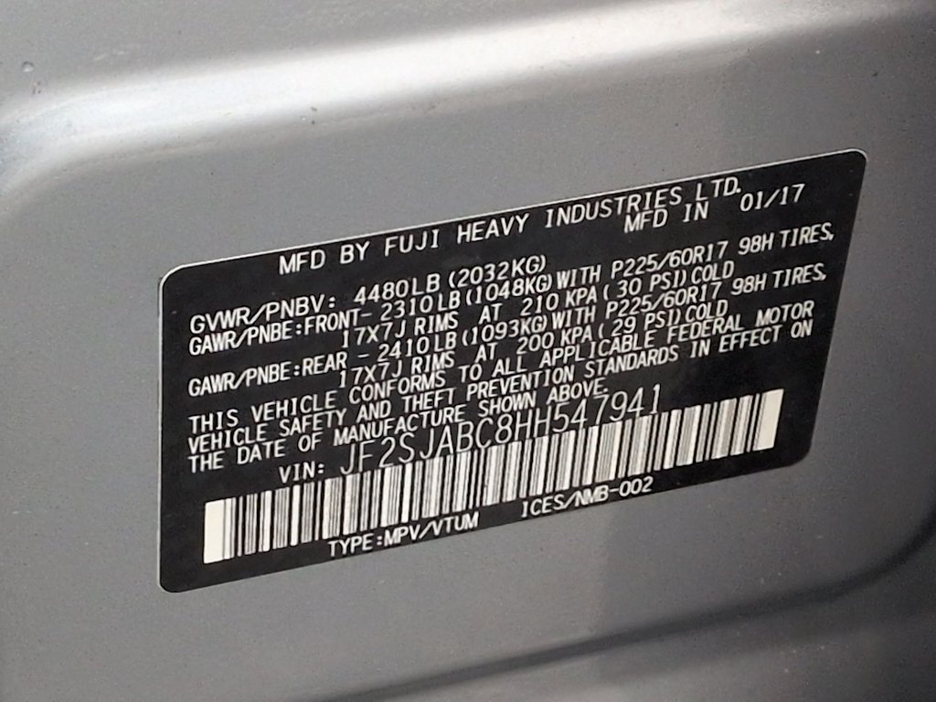 Thumbnail: 2017 Subaru Forester - 19