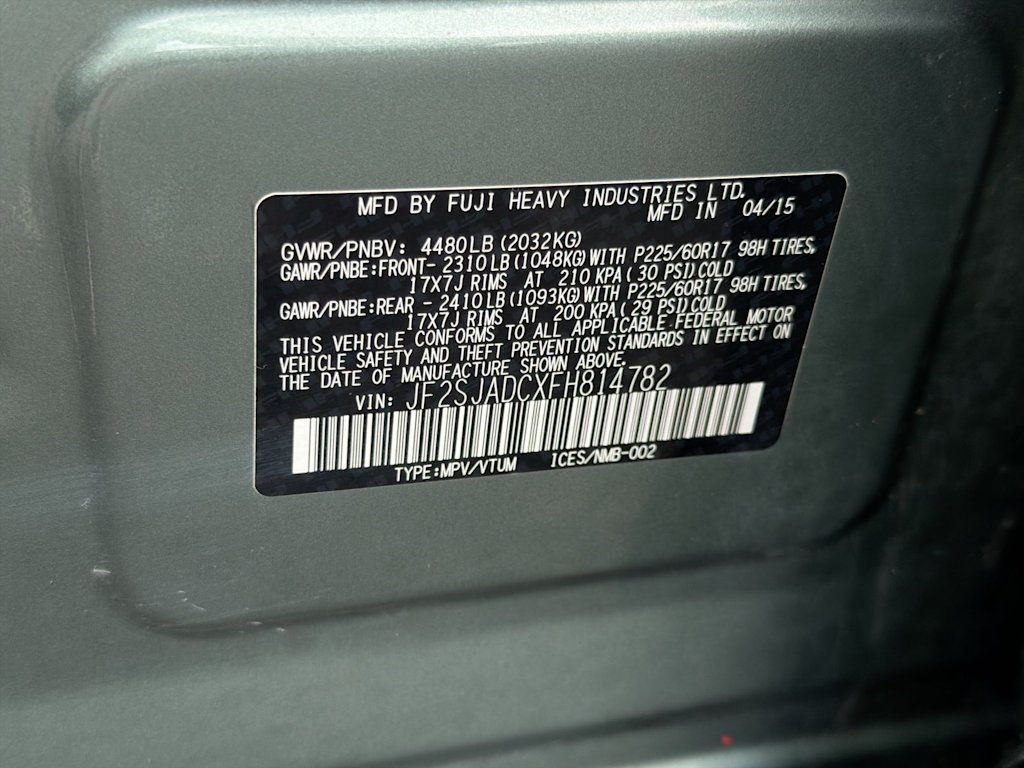 Thumbnail: 2015 Subaru Forester - 20