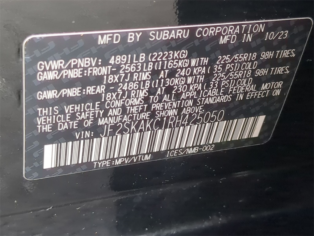2024 Subaru Forester Limited 19