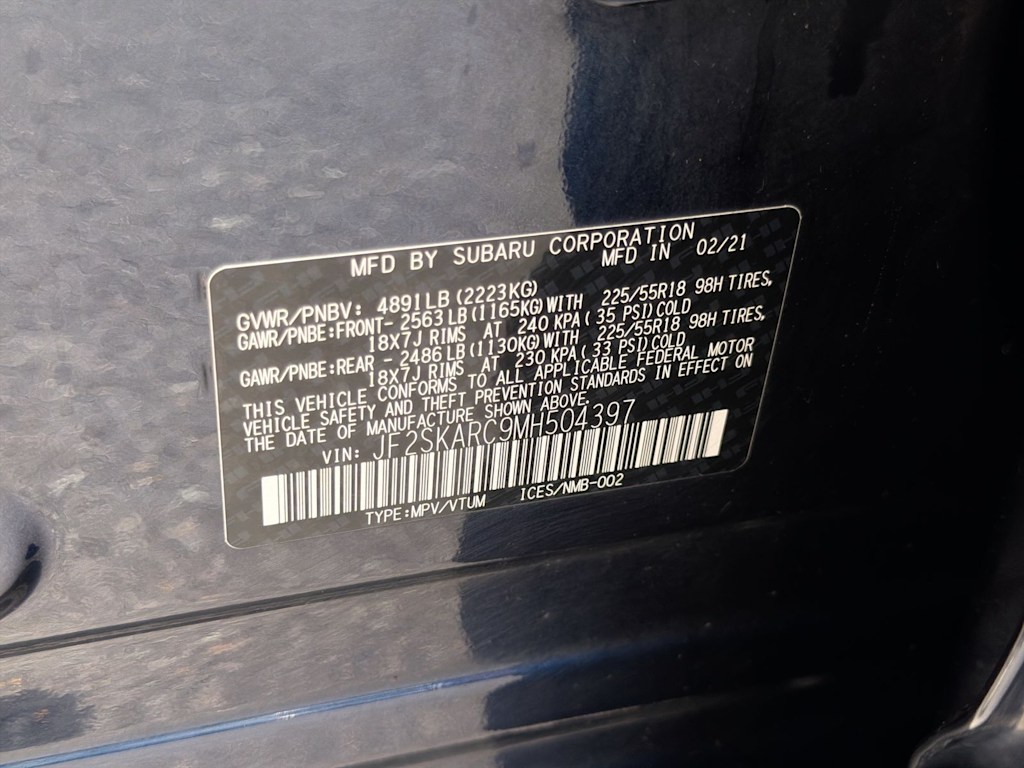 Thumbnail: 2021 Subaru Forester - 19