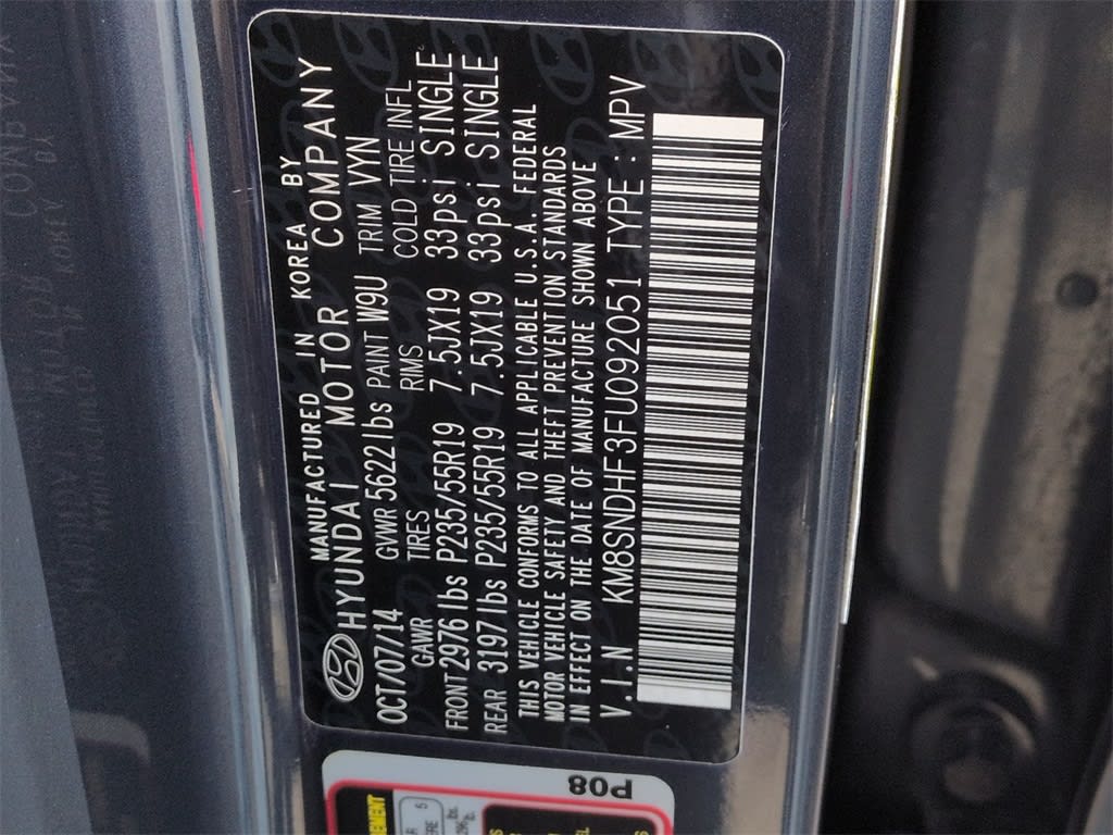 Thumbnail: 2015 Hyundai Santa Fe - 19