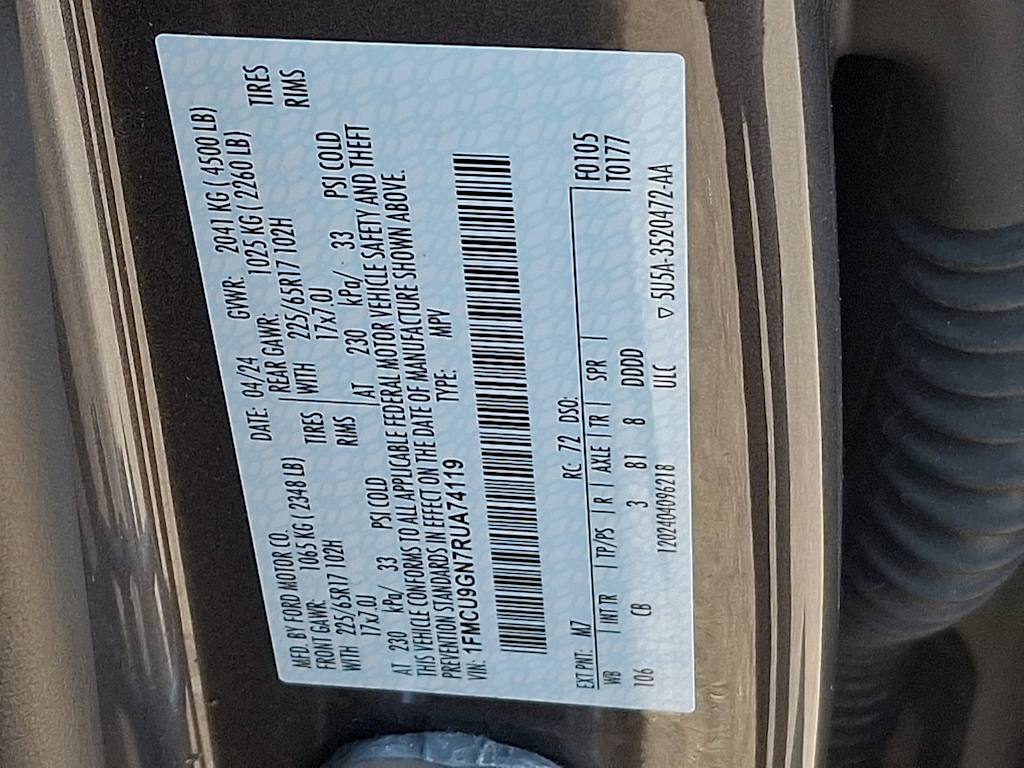 Thumbnail: 2024 Ford Escape - 14