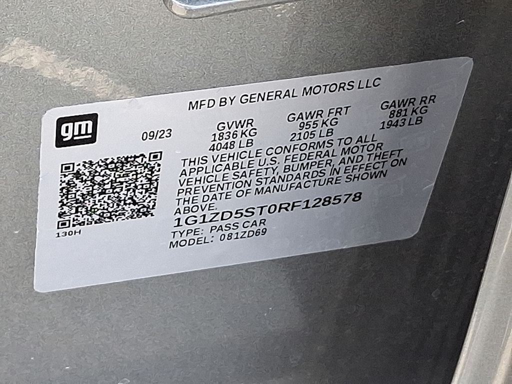 Thumbnail: 2024 Chevrolet Malibu - 16