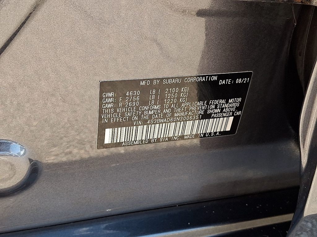 Thumbnail: 2022 Subaru Legacy - 16