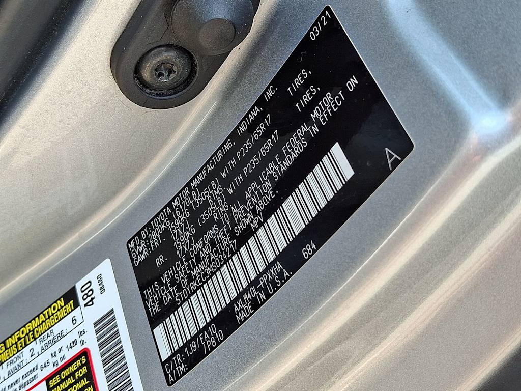 Thumbnail: 2021 Toyota Sienna - 17
