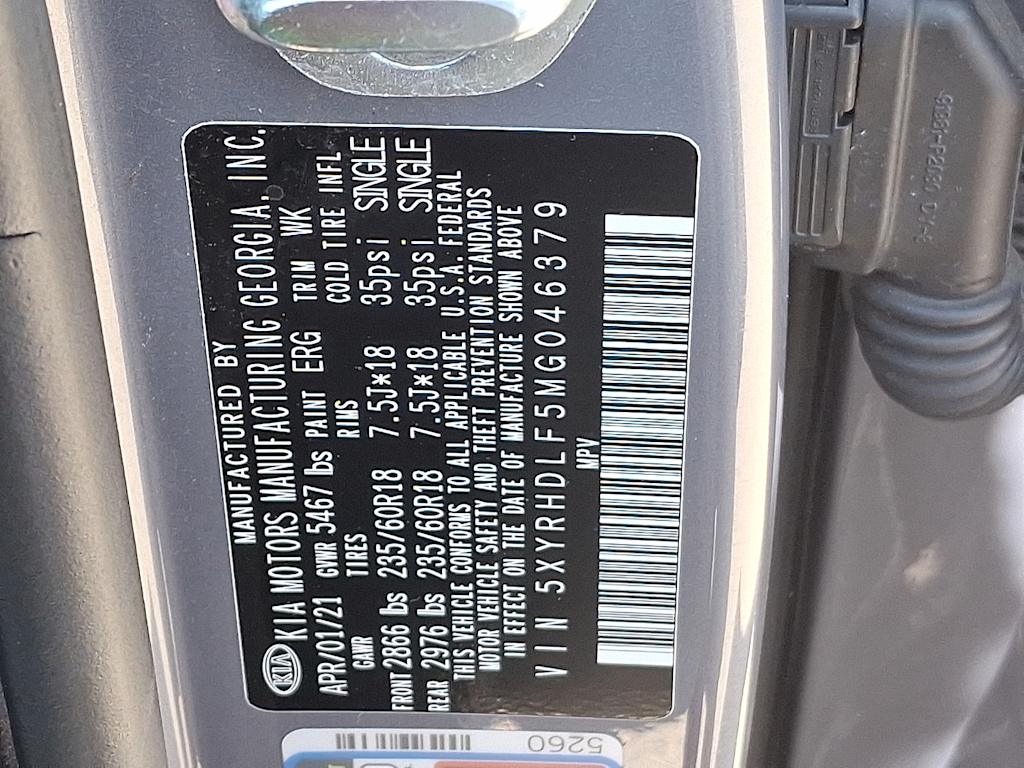 2021 Kia Sorento EX 15