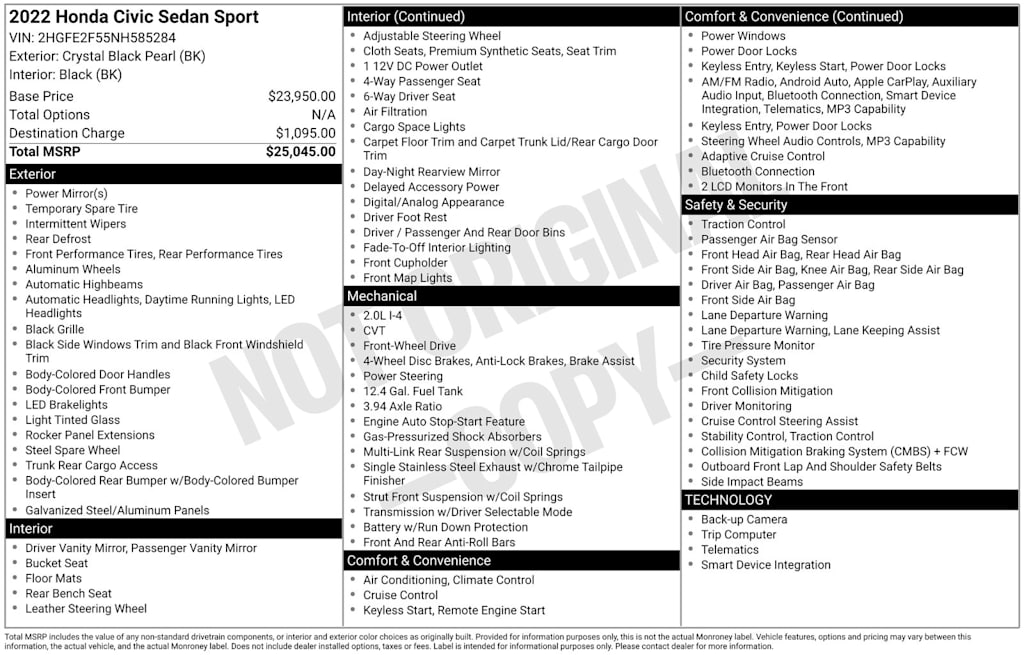 Thumbnail: 2022 Honda Civic - 17