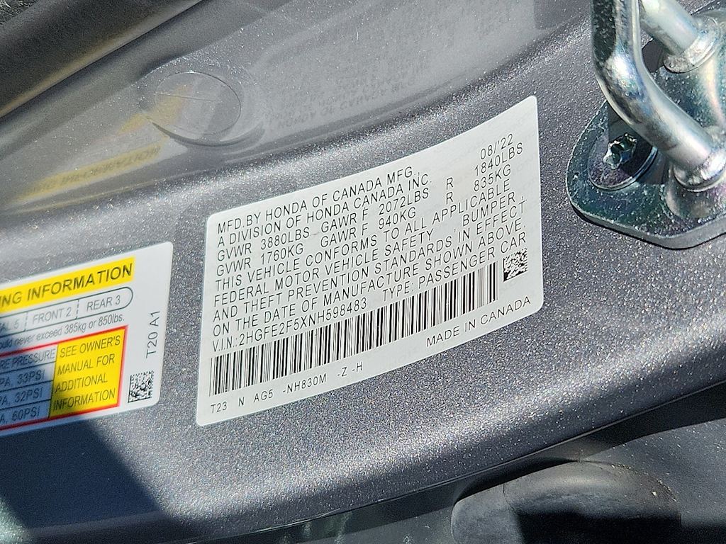 Thumbnail: 2022 Honda Civic - 23